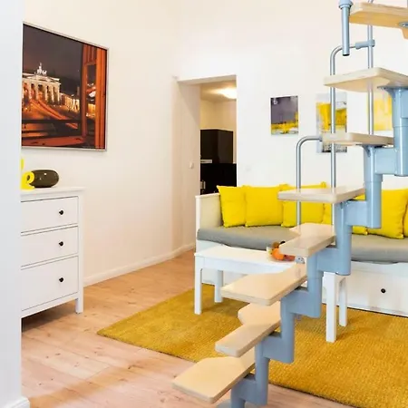 Daire Spacious Loft Style In Wilmersdorf