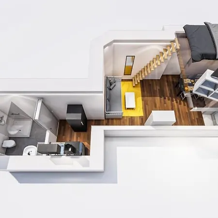 Spacious Loft Style In Wilmersdorf 베를린